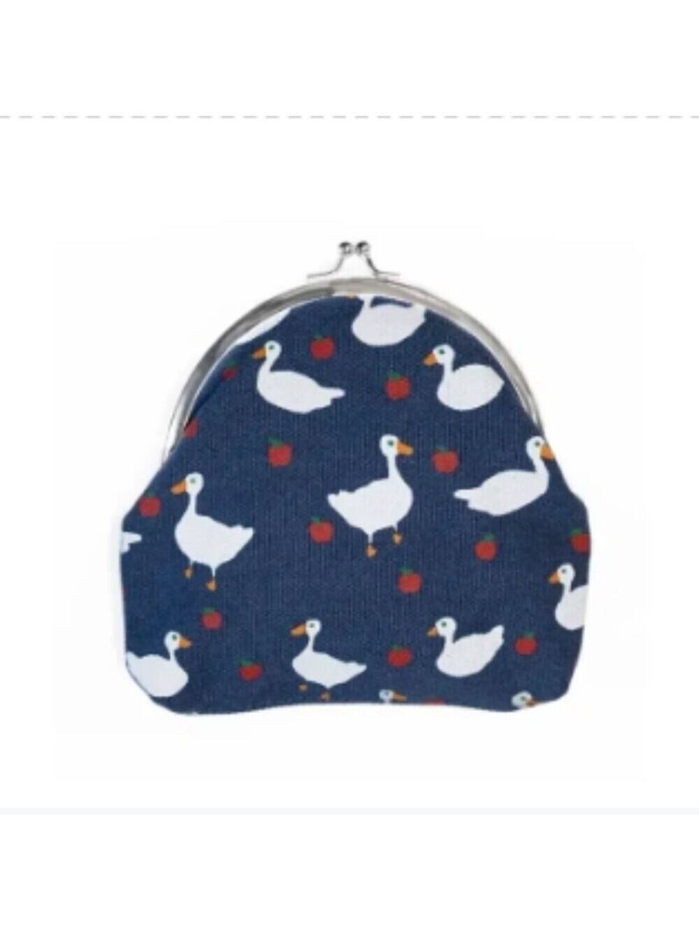 Final Piece!!! Kiss-Lock Coin Purse - Cottage Goose